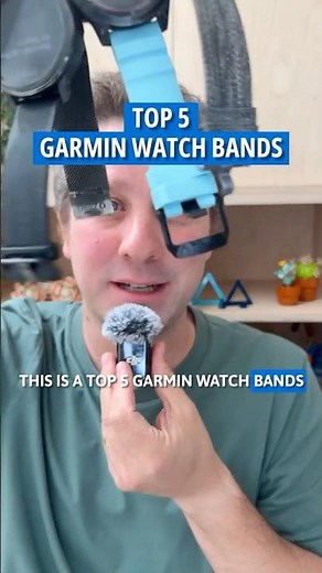 This is the top 5 Garmin watch bands.