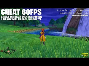 Cheat 60fps Dragon Quest VIII Aethersx2 / PCsx2