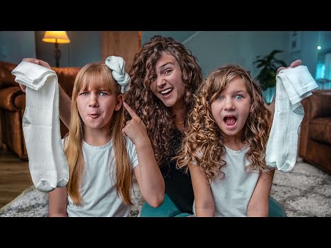Heatless Curls Overnight | Curling hair with socks | NO HEAT hair hacks 🧦