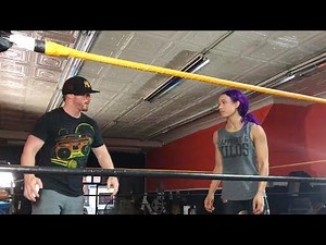 Sasha Banks trains for SummerSlam with champion cruiserweight The Amazing Red