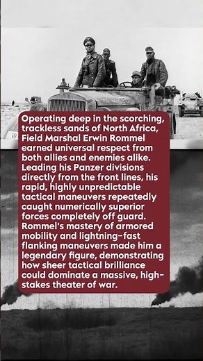 The Desert Fox — The Genius of Mobile Warfare 🚜