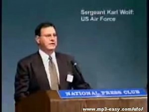 Sergeant Karl Wolf (US Air Force) "We found a base on the dark side of the moon" - Disclosure Project 2001