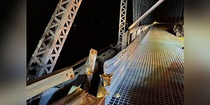 U.S. 45 Ohio River ‘Brookport’ Bridge reopens after crash damaged guardrail, railing