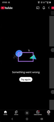 Is YouTube GONE? Something went wrong... 🛑 #shorts