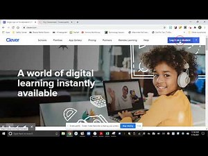 Scan badge on Clever.com