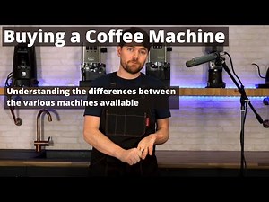 Buying a coffee machine. Which kind of coffee machine should you go for?