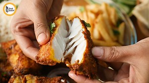 Perfect family meal for everyone. Enjoy this Spicy Fried Fish Platter with a chutney to go with it. #HappyCookingToYou #FoodFusion Written Recipe: https://bit.ly/39eePso | Food Fusion