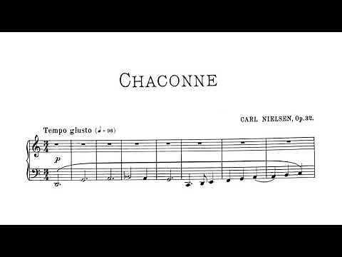 Carl Nielsen - Chaconne (Op. 32)