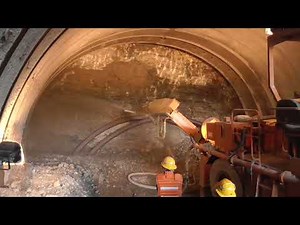 絵堂萩道路 道路改良工事（東の山トンネル）施工サイクル（掘削編）