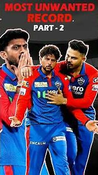 Most Unwanted Records In IPL History Part 2 (Hat-trick of Run-Outs) 😱 #ipl #delhicapitals #dcvsmi