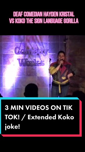 Stand-Up Comedy Celebrations with Sign Language Comedian