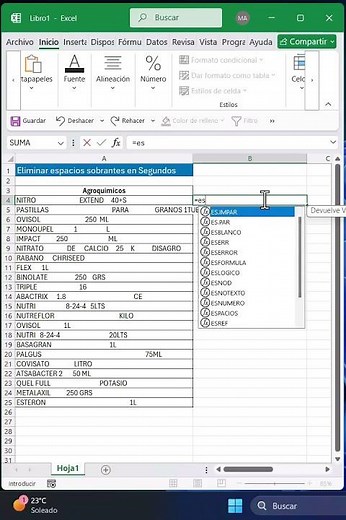 How to Remove Extra Spaces in Text in Excel