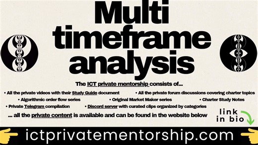 Why is multi time frame analysis important in trading? 💡Multi timeframe analysis is crucial for aligning HTF bias and liquidity, with LTF market structure, ICT PD Arrays and ultimately, find high probability precise setups.