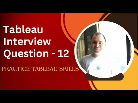 Tableau Interview Question - How to find difference from selected category