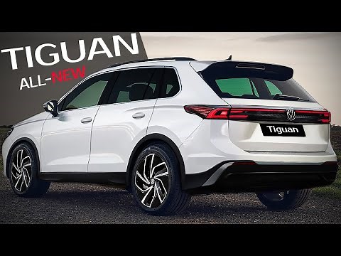 2023-2024 Volkswagen Tiguan — NEW model of the popular SUV.