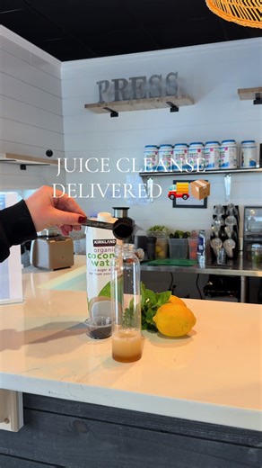 ✨ FEBRUARY CLEANSE, DELIVERED ✨ PRESS Juice Bar is delivering juice cleanses all month long 🥬🍊 Reset, recharge, and glow from the inside out—without leaving your house. ✔ Fresh juices ✔ Delivered right to your door ✔ Perfect for a February reset Call or email info@pressjuicebar.com to place your order, and let us do the rest 🚚💫