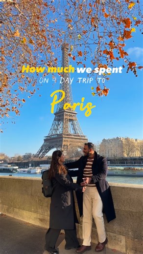 Snehal 💕 Vivek | Couple Travel | India on Instagram: "Here is our honest Paris cost breakdown: We have not included the flight costs from India to Paris as we travelled by train from Switzerland. ✨Internal Travel: Paris weekly pass - 7738 INR ✨Activities: TOTAL: 11626 RS Louvre museum - 4626 INR Jazz club - 3400 INR Sienne river cruise - 3600 INR ✨Food: 30154 INR (mix of ready to eat food, supermarket shopping, restaurants and cafes) ✨Shopping: 28867 INR ✨Sim card: 2000 INR for 30 gb ✨St