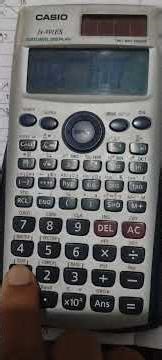 How to Calculate a 3×3 Matrix Using a Scientific Calculator #mathscinet #mathematicalmorphology