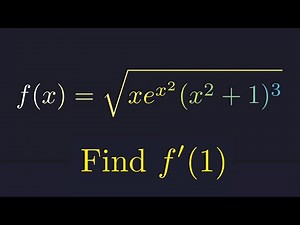Stop Doing This Derivative the Hard Way
