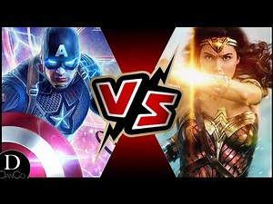 Wonder Woman vs Worthy Captain America | MCU vs DCEU | BATTLE ARENA