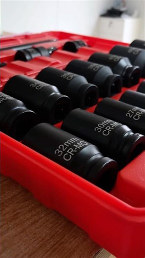 🔧 Professional Impact Socket Set – Complete & Durable