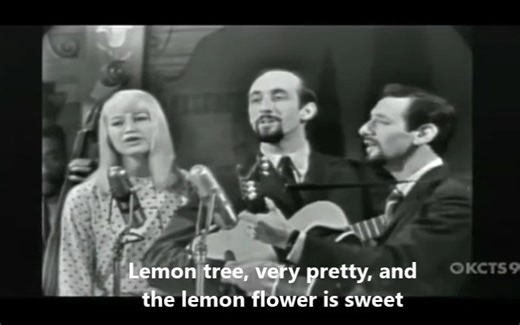 Lemon tree (live & lyrics) - Peter Paul & Mary