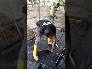 HOW TO SET-UP TARPAULIN FISH POND. #Prodave #Catfishpreneur