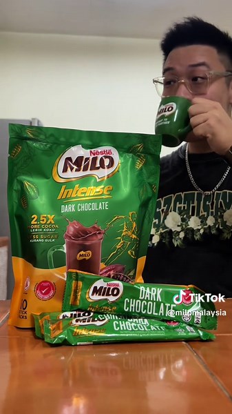 Kickstart Your 2025 Goals with MILO Intense Dark Chocolate