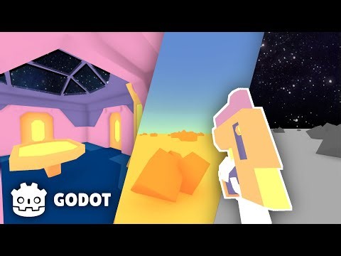 3 Day Build : Low Poly Space RPG thingy! ( Full Process )