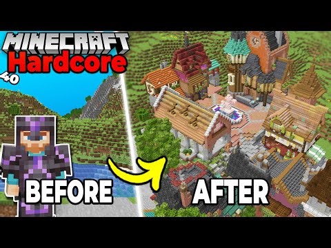 I Spent 150 DAYS BUILDING a CITY in Hardcore Minecraft 1.20 Survival