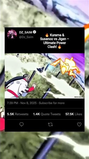 Naruto & Sasuke vs Jigen 🌀 The Fight They Couldn’t Win! #naruto #sasuke #jigen