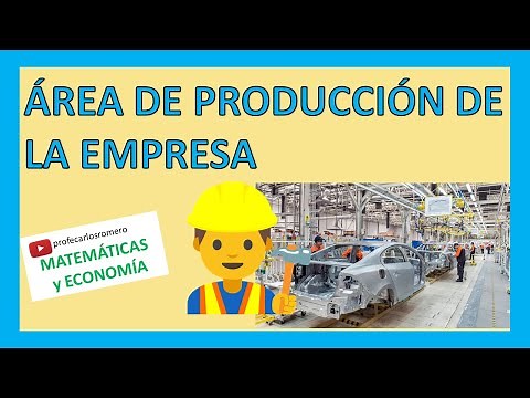 👷 ⛏️ ÁREA de PRODUCCIÓN en una empresa: FUNCIONES Y ACTIVIDADES