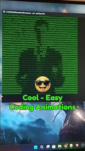 Cool Code Animation Trick You MUST Try! 🖥️😍 #pc