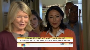 TODAY sets the perfect Thanksgiving table