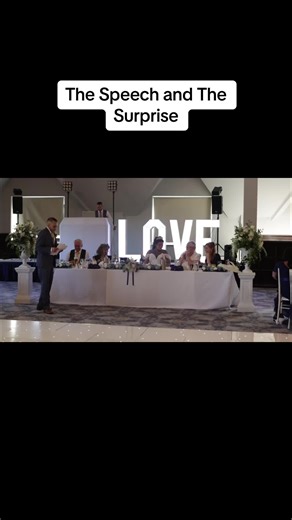 Wedding Speech and Heartwarming Surprise