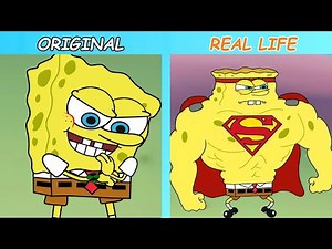 SpongeBob Transformation | SpongeBob Original vs Real life | SpongeBob Animation