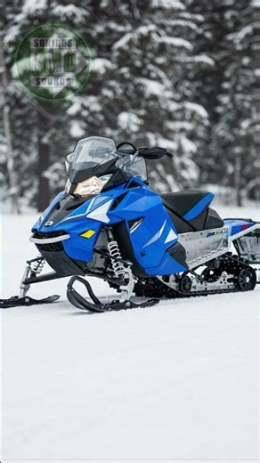 Sonido real de MOTO DE NIEVE ❄️ | Snowmobile en acción