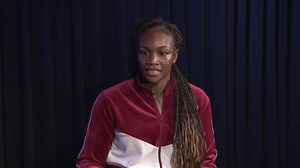 Claressa Shields has never lost a professional boxing match. Shields says she's the best woman boxer ever and she'll look to back up the talk tonight on Showtime, https://detroit.cbslocal.com/2020/01/09/claressa-shields-ivana-habazin-showtime-boxing-interview/ | CBS Local