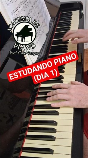 Compartilhando os meus estudos de Piano! (Dia 1) - Pineapple Rag 🔥