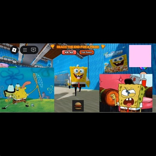 Roblox SpongeBob SquarePants prison escape Obby highlights #roblox #robloxshorts