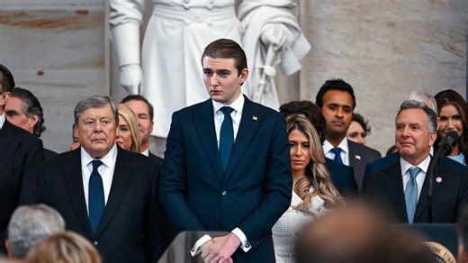 We Finally Know What Barron Trump Said to Joe Biden at the Inauguration