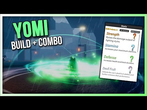 [GPO] UPDATE 5 YOMI BUILD + COMBO