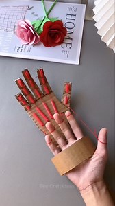 498K views · 3.5K reactions | MAKE A ROBOTIC HAND WITH CARDBOARD 烙 . . . . #viral #reels #crafts #the_craft_ideas #papercrafts #tranding #papertoy #crafting #robot | The Craft ideas | Facebook
