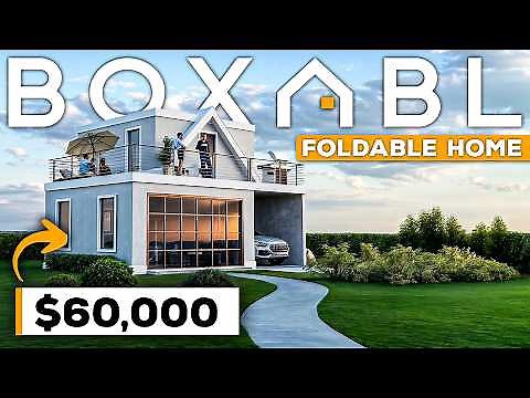 BOXABL Foldable Prefab Homes: $60K Instant Modular Home Factory Tour & Overview!
