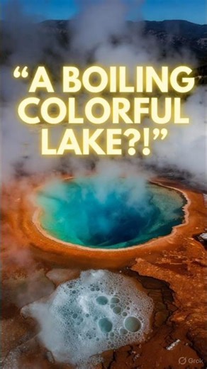 A Champagne Pool On Earth🌏#shorts