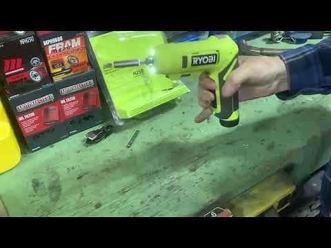 Ryobi 4 Volt USB Lithium Screwdriver kit (Twist Grip Screwdriver)