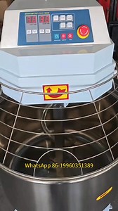 8.3K views · 46 reactions | Spiral dough mixer for sale , with computer panel , double speeds , double motor , bowl is made of 304 stainless steel 3.5 mm thickenss stainless steel for 50kgs and 100kgs | KLP Food Machinery | Facebook