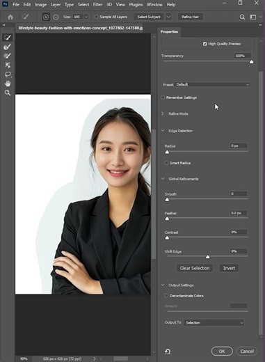 How to remove background in Photoshop