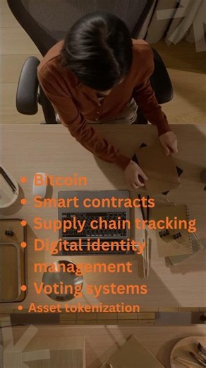 A blockchain is a decentralized digital ledger