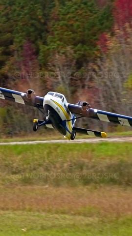 Amazing twin otter sideslip maneuver captured on video